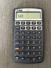 Hewlett Packard HP-10BII Financial Calculator WORKING Includes New Battery