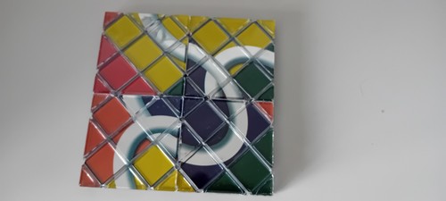 Rubik’s Magic Rings Puzzle 40th Anniversary Edition Link The Rings 8 Tile 2014 - Picture 8 of 9