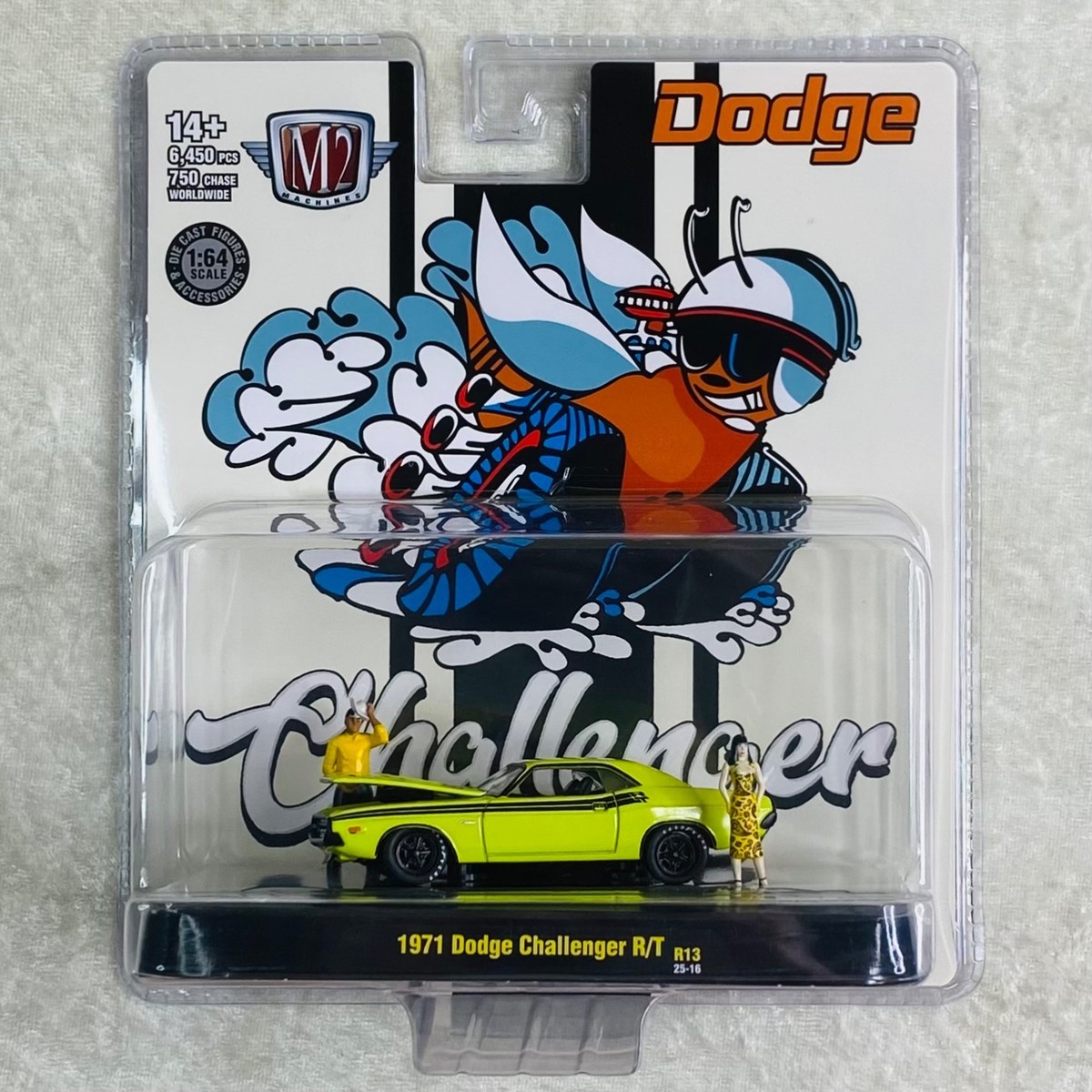○M2 Machines 1971 Dodge Charger チェイス M2 Machines 1971