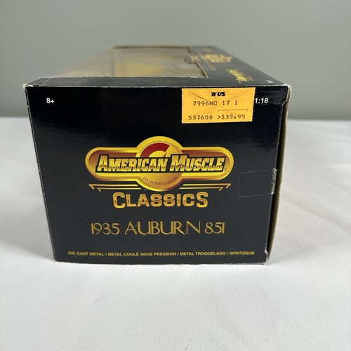 Ertl American Muscle 1:18 Classics rojo 1935 castaño rojizo 851 convertible! - Imagen 4 de 7