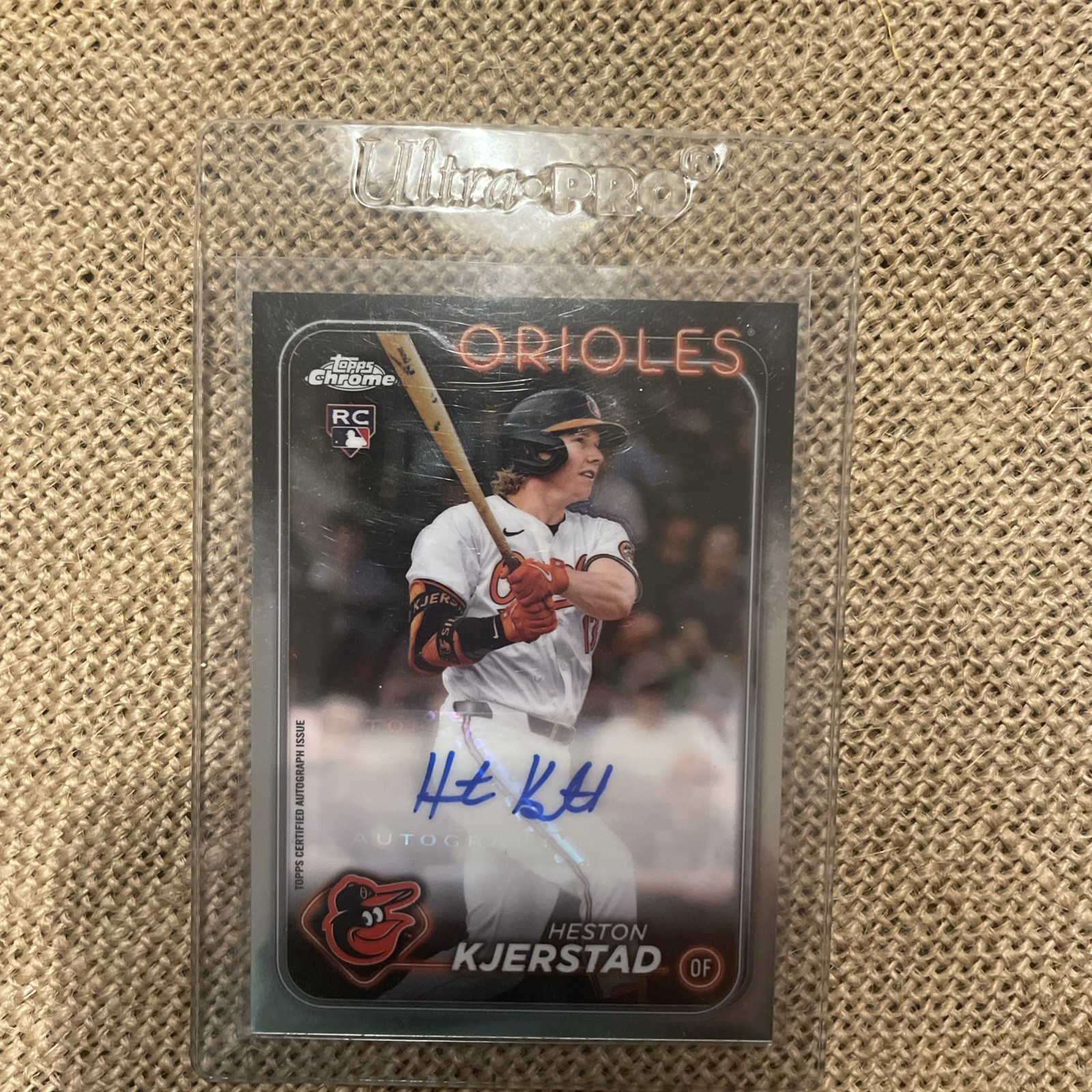 2024 Topps Chrome Update Series Auto Heston Kjerstad #AC-HK (RC)