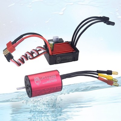 Surpass Hobby Rocket Waterproof 2435 Brushless Motor 25A ESC Combo 1/18 1/16 (UK