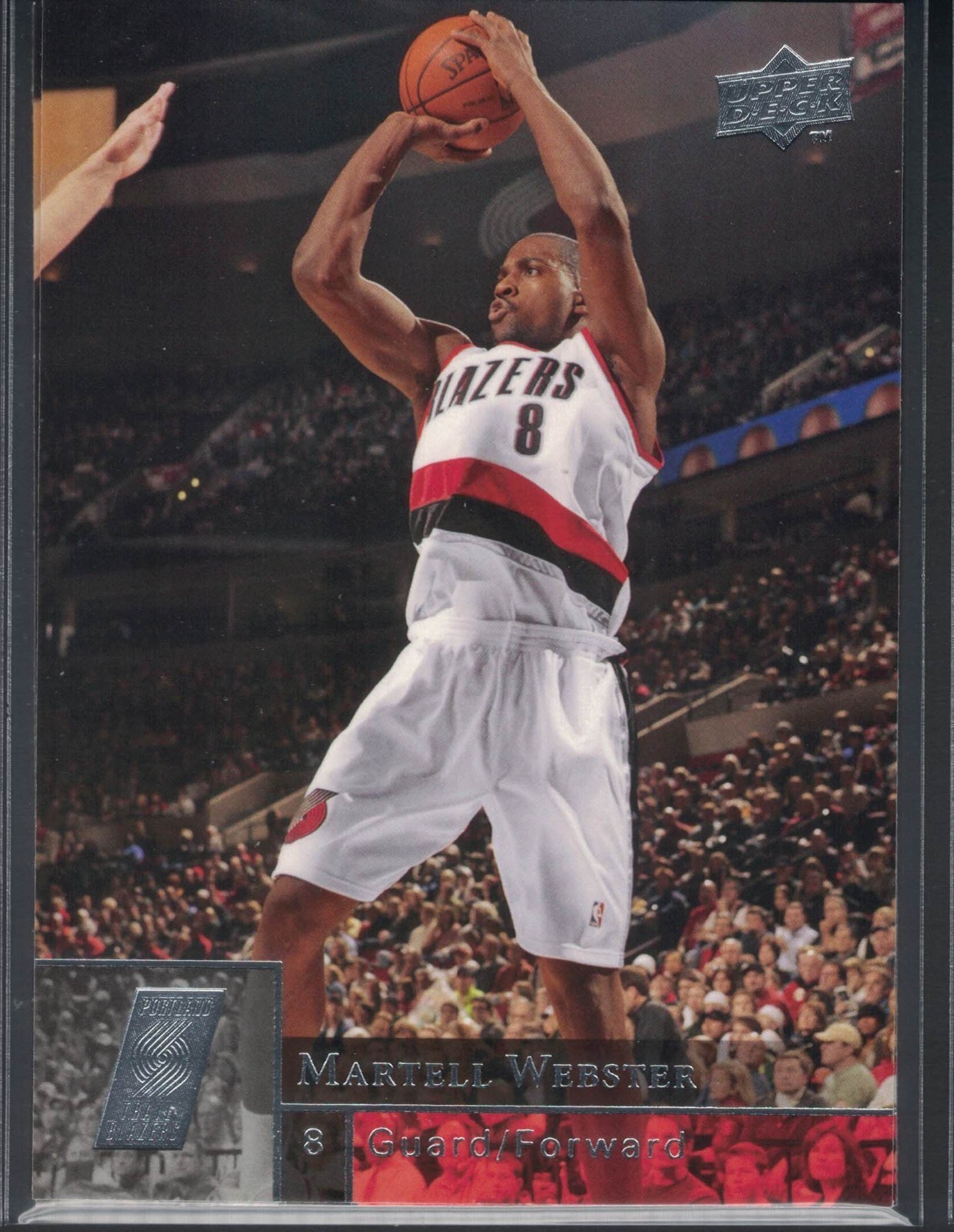 2009-10 Upper Deck Martell Webster #164 Portland Trailblazers