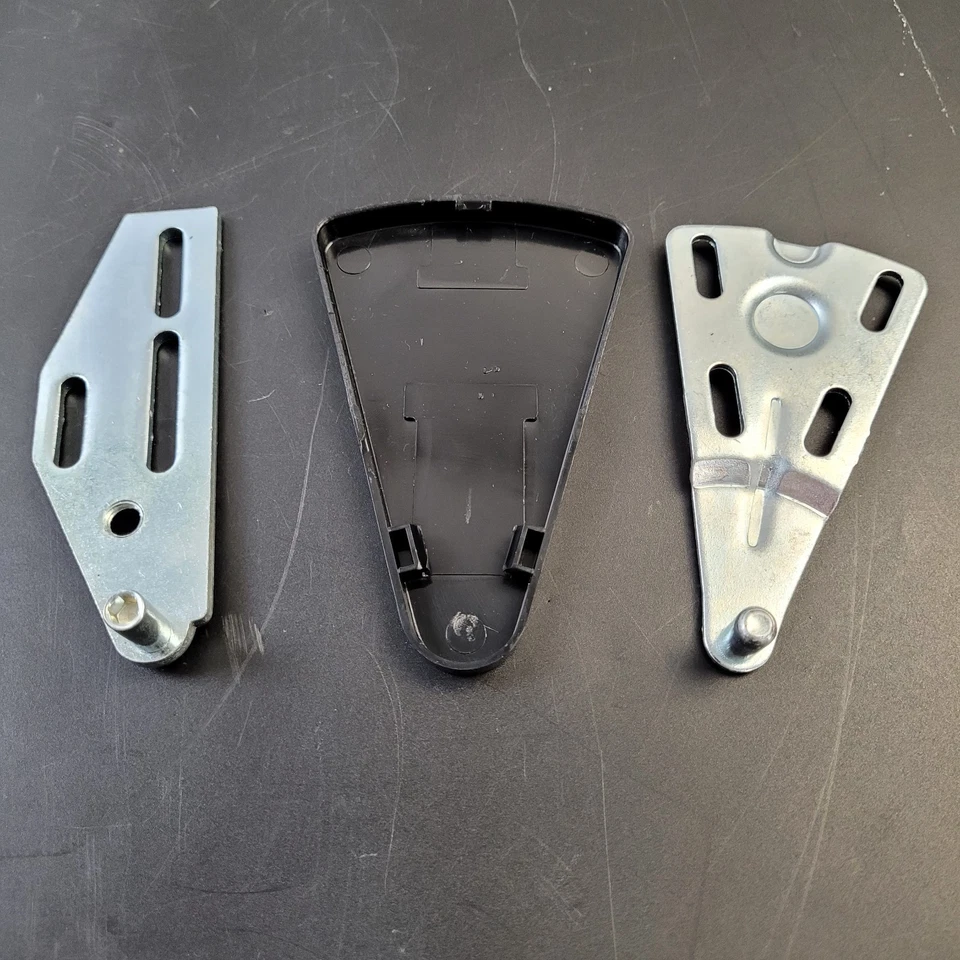 Original Top Hinge Cover For Magic Chef 2.6 cu. ft. Mini Fridge OEM HMBR265BE1 - Image 4 of 4