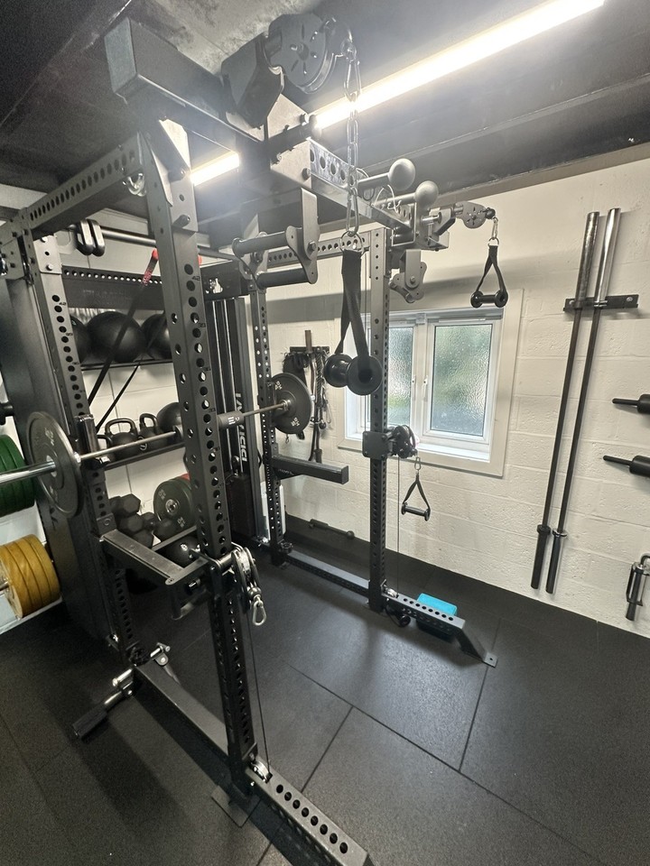 Primal Strength Monster Series Power Rack | Dual Cable System | 2 × ...
