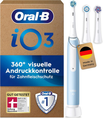 Oral-B iO Series 3 Plus Edition elektrische Zahnbürste 3 Aufsteckbürsten