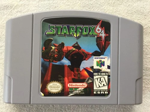 New ListingStar Fox 64 Nintendo 64 N64 Authentic