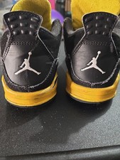 Air Jordan 4 Retro 'Thunder' 2023 Toddler Shoes Size 1.5Y