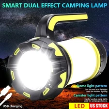 LED Camping Lantern USB Rechargeable Camping Tent Light Lamp Flashlight Portable