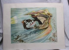 Salvador Dali Signed AND Numbered 114 of 150 "Homage to Lincoln" Lithograph