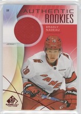 2024-25 Upper Deck SP Game Used Authentic Rookies Red Jersey Bradly Nadeau 1mz4