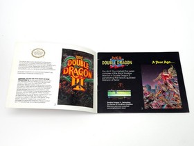 Double Dragon III Nintendo NES Anleitung USA