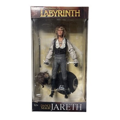 Labyrinth Dance Magic Jareth Goblin King David Bowie 2 Figure Lot NEW McFarlane