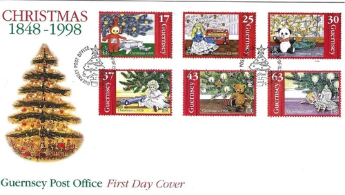 Guernsey Comm/FDC - Christmas 1998  - 1998 (GU212)