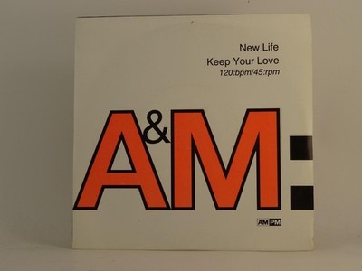 NEW LIFE KEEP YOUR LOVE (66) 2 Track 7'' Single including Picture Sleeve A&M RECO