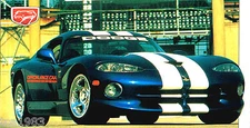 1998 DODGE VIPER GTS  SPEC SHEET/Brochure/Flyer/Catalog