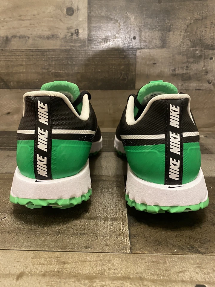 Nike React Infinity Pro Black Green Golf Shoes Cleats Men's Size 7.5 CT6621-001 - Image 4 of 4
