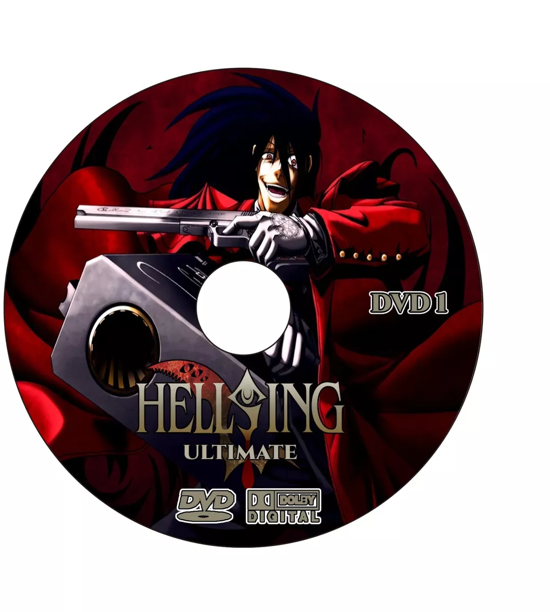 Hellsing + Hellsing ultimate 2 series completas anime 3 dvds