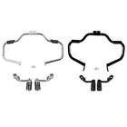 Mustache Engine Guard Crash Bar Footpegs Fit For Harley Softail Deluxe 2000 2017