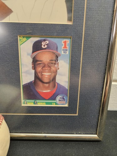 Frank Thomas #35 Autograph signed photo  Baseball  Chicago White Sox Plaque & ⚾️ - Picture 4 of 8