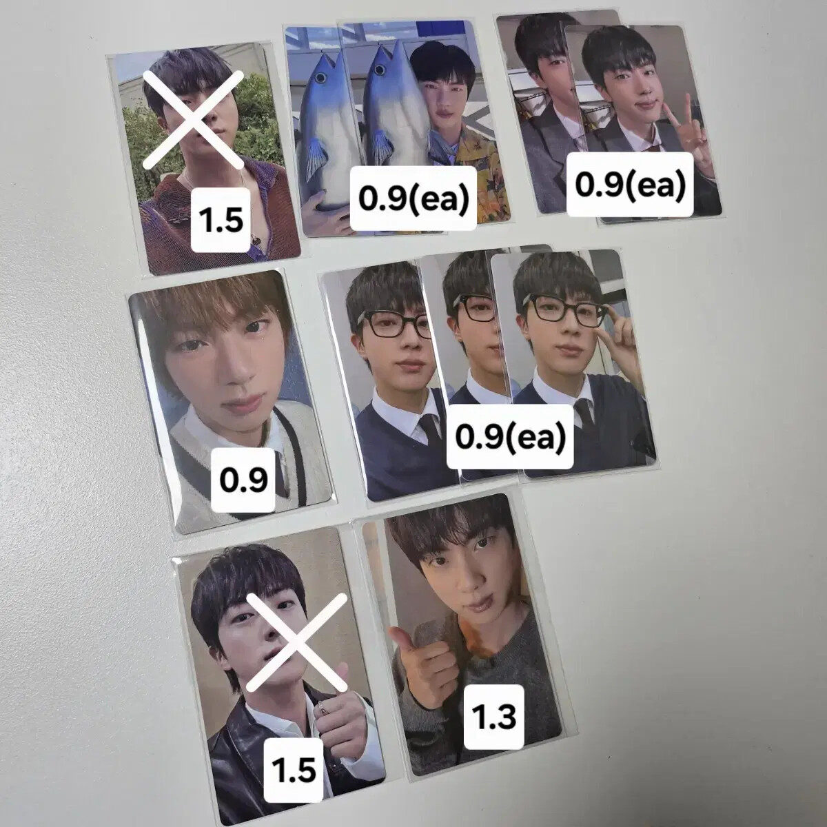 BTS JIN HAPPY PHOTOCARD pre-order benefit | eBay