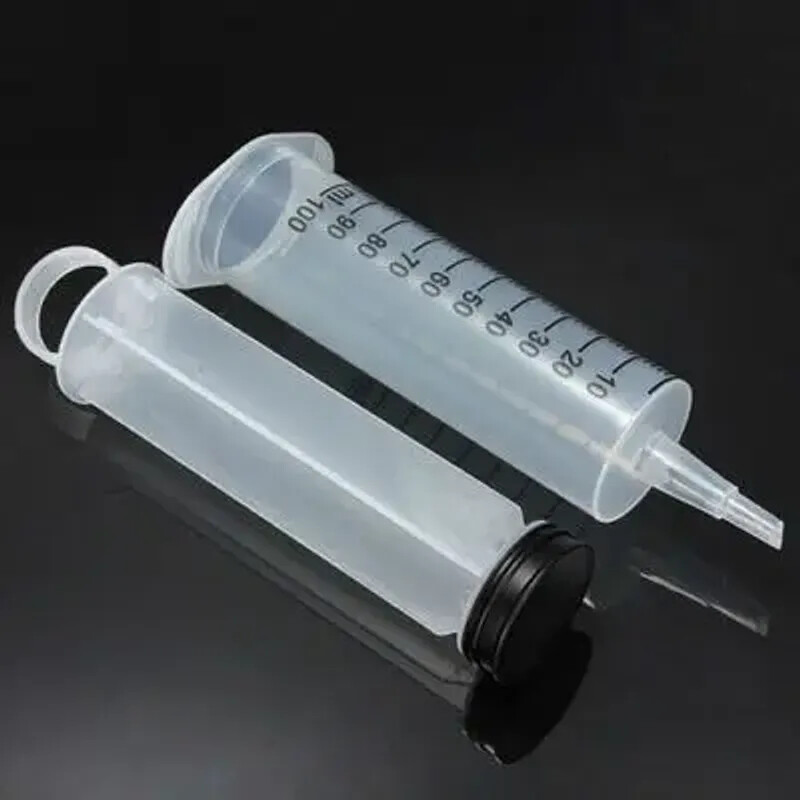 2-20Pcs 1ml-10ml Plastic Reusable Nutrient Hydroponics Syringe For Measuring