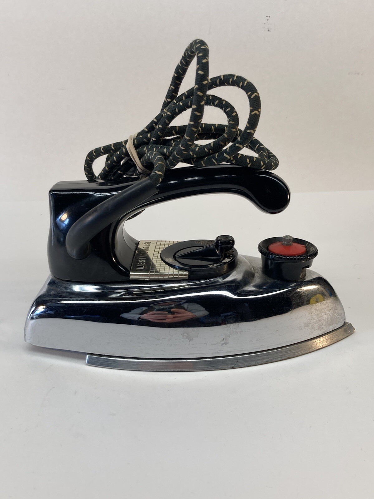 Vintage Westinghouse Steam Iron Household Iron AdjustOMatic No. IS