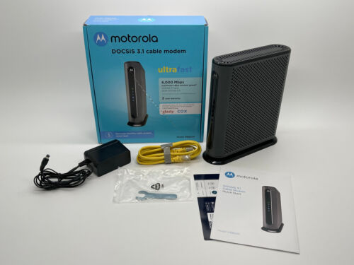 Motorola DOCSIS 3.1 Cable Modem Model: MB8600 XFINITY, COX, COMCAST OPEN BOX - Picture 2 of 6