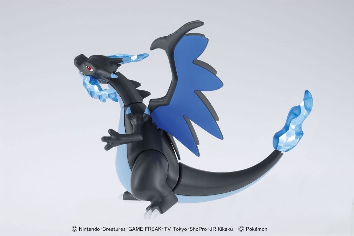 Bandai Mega Charizard X Y Set Pokemon Plamo Collection POKEPLA