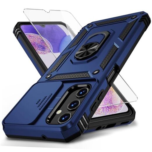 for Samsung Galaxy A13 5G Navy Blue / Slide Camera 2nd gen. Military Grade