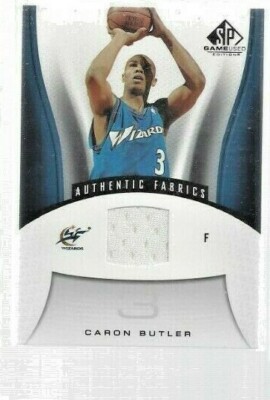 Caron Butler 2006-07 Upper Deck NBA Game Used Jersey Card #199