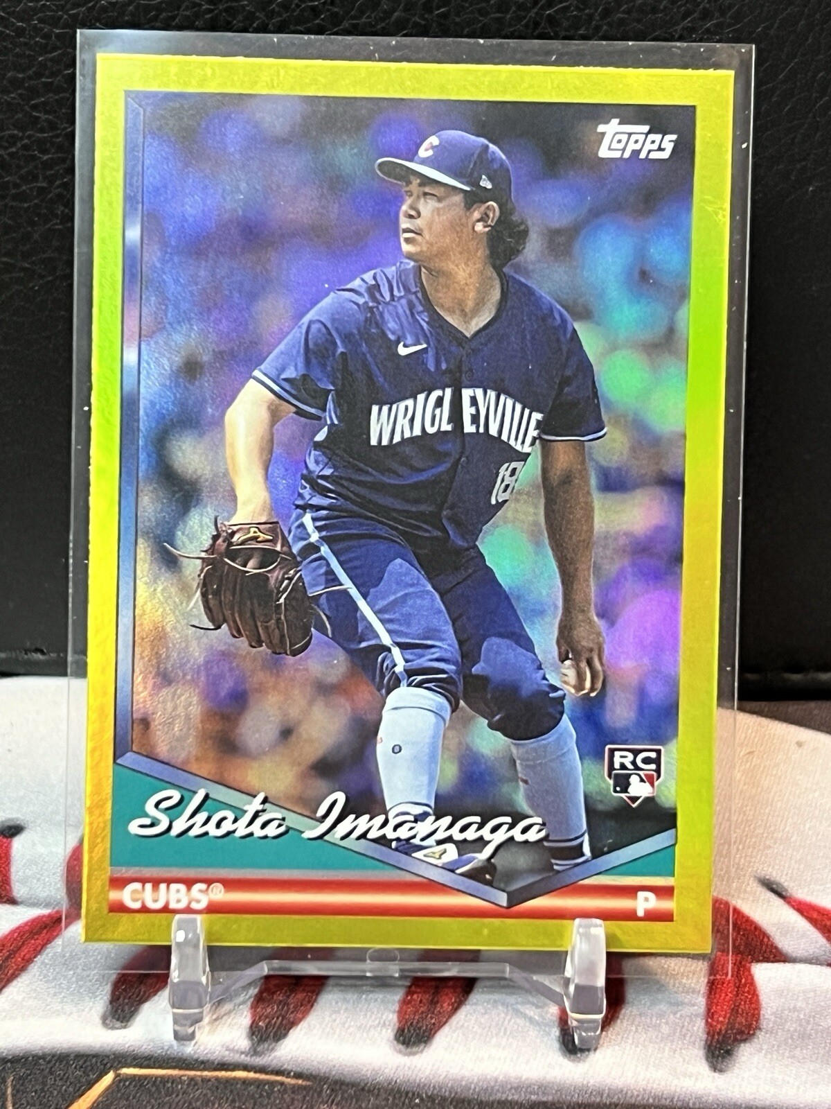 2024 Topps Archives - 1994 Topps Yellow Foilboard #245 Shota Imanaga (RC)