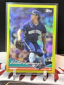 2024 Topps Archives - 1994 Topps Yellow Foilboard #245 Shota Imanaga (RC)