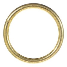 Metal O-Rings Welded Brass 2 Inch X 10 Pack