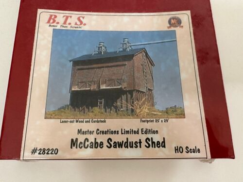 B.T.S. Master Creations Lmt Edition 28220 McCabe Sawdust Shed Footprint 25x29’