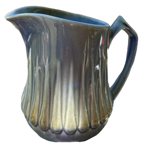 Wade Irish Porcelain Milk Pitcher Jug James Borsey Raindrops Design Vintage