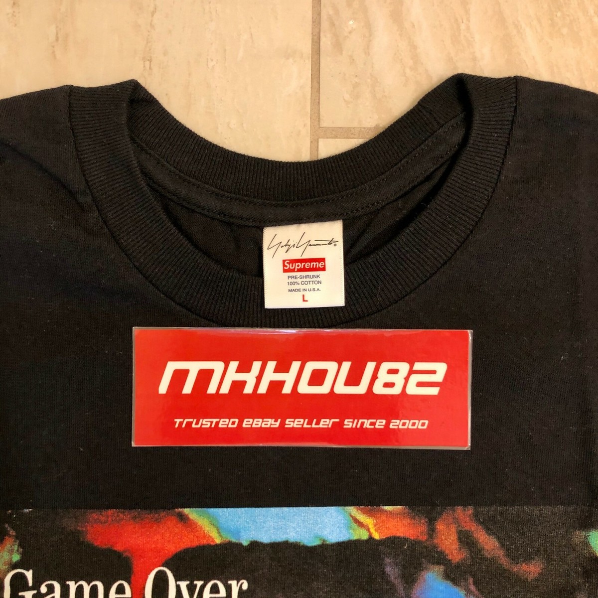 kazu　Supreme 09SS Game Over Tee kazu Supreme 09SS Game Over Tee kazu Supreme 09SS Game Over Tee