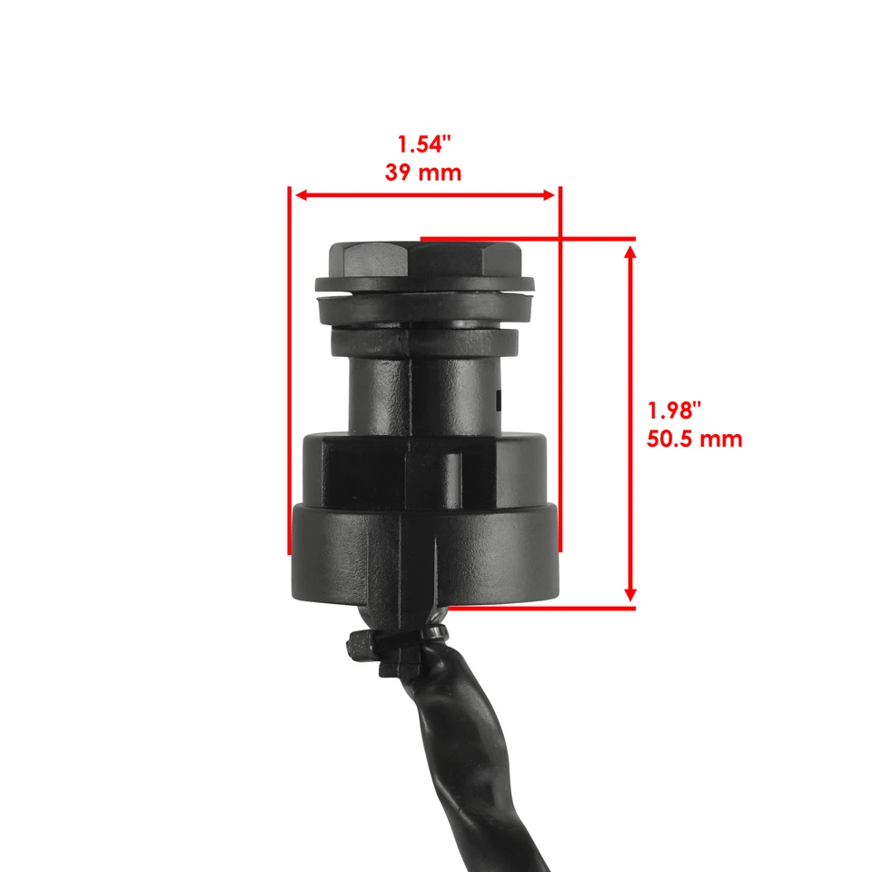 Interruptor de llave de encendido para Yamaha Wolverine 350 YFM350 2002 03 04 05 06 07 08 2009 Foto 2 de 4