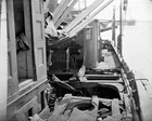 New 8x10 Civil War Photo: Shell Damage on Deck of CSS TEASER, James River