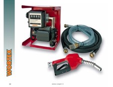 Kit Abstich GASOLIO4 40W Electric Kabel Rohr Gewehr Ventil Durchflussmesser Öl