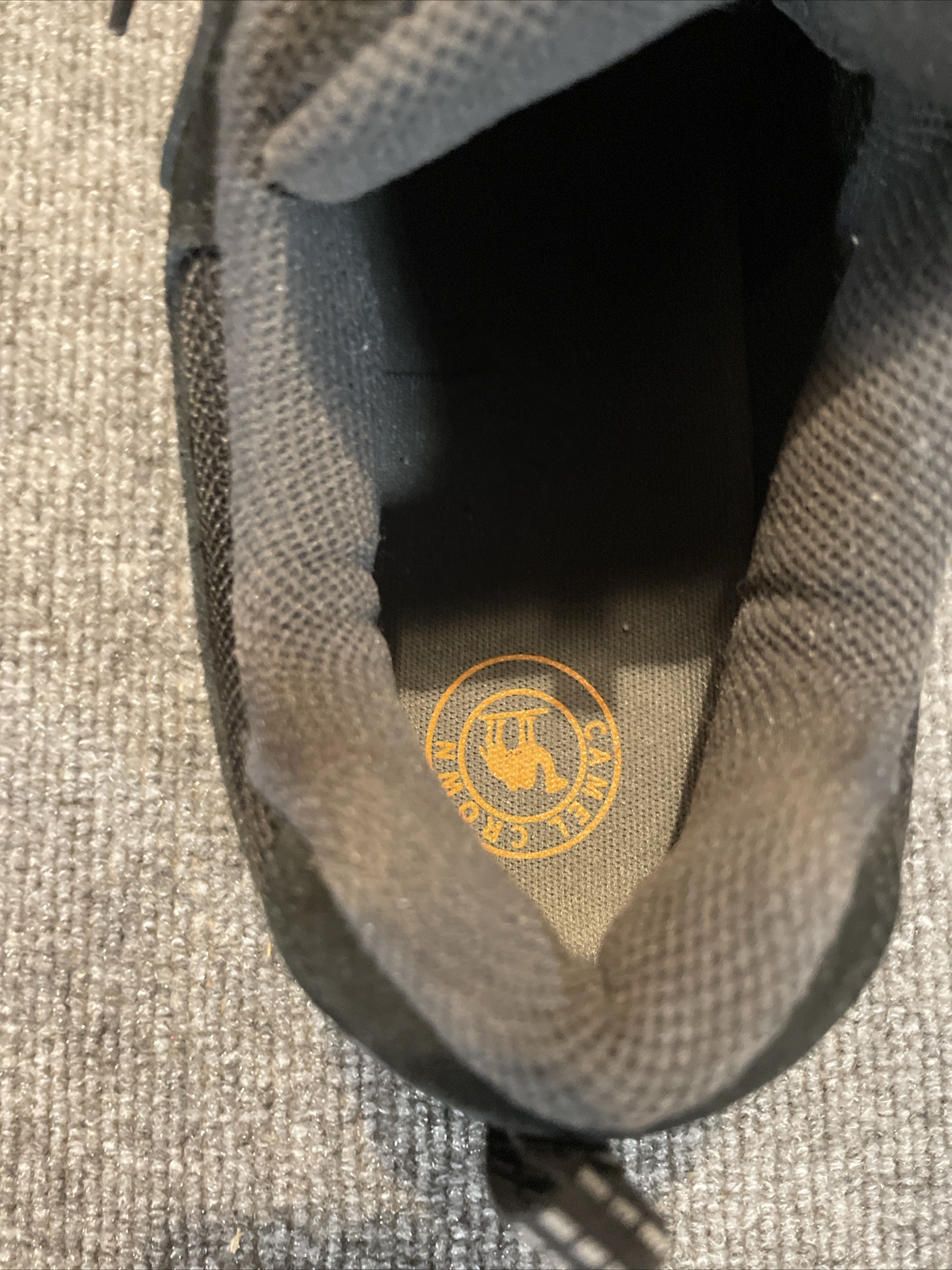 Camel Crown Size 12.5 Black Hiking Shoes