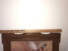 Vintage 1981 Homco Syroco Faux Wood Picture Ringneck Pheasant