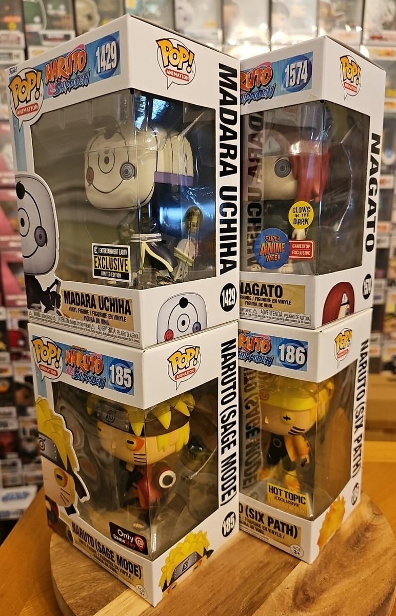 Funko Pop Naruto Shippuden Bundle Of 4 All Exclusives Authentic