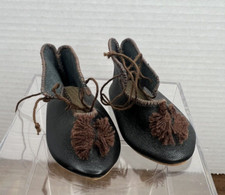 Antique Style Handmade Doll Shoes for French or German Doll