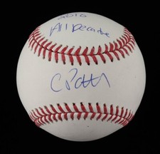 Cordarrelle Paterson Autographed Baseball Beckett BAS COA “All Decade 2010” Insc