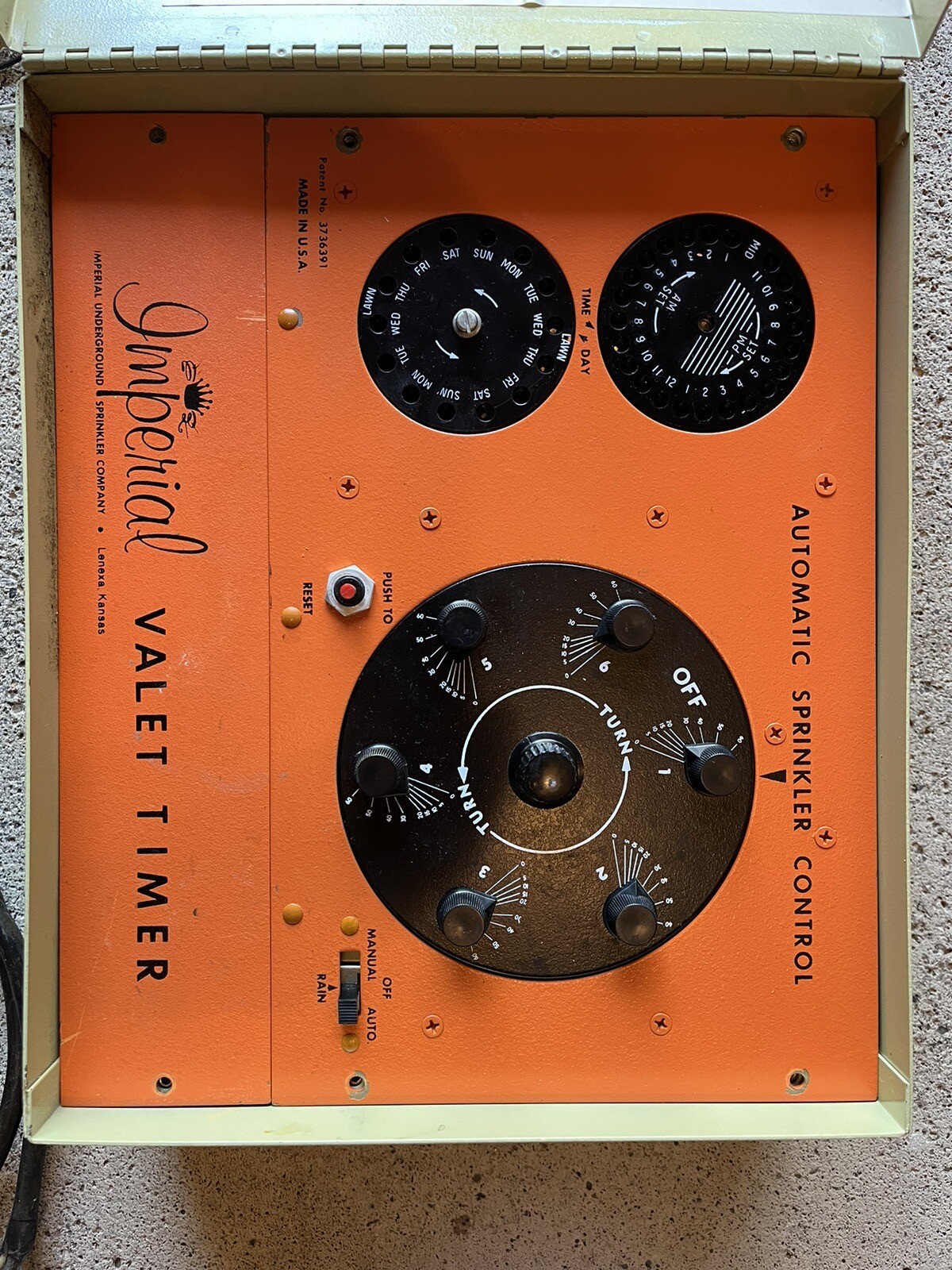 1980’s Imperial Lawn Sprinkler Controller eBay