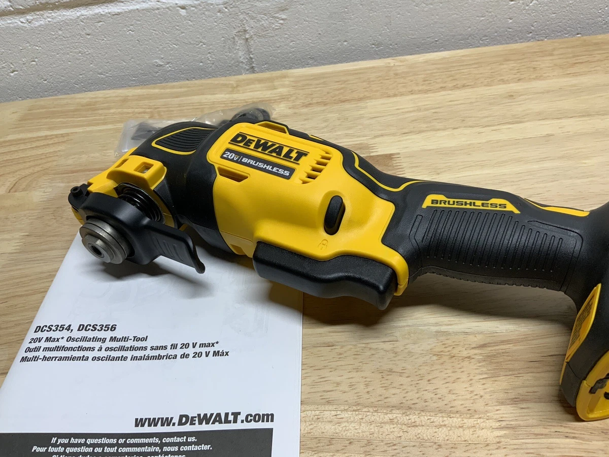 Multiherramienta Oscilante Atomic Dewalt Dcs354b 20 V Máx