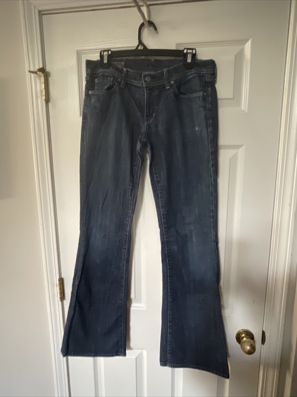 Citizens Of Humanity Women's Jeans 30 ingrid #002 Low Waist Flare Cotton Denim 