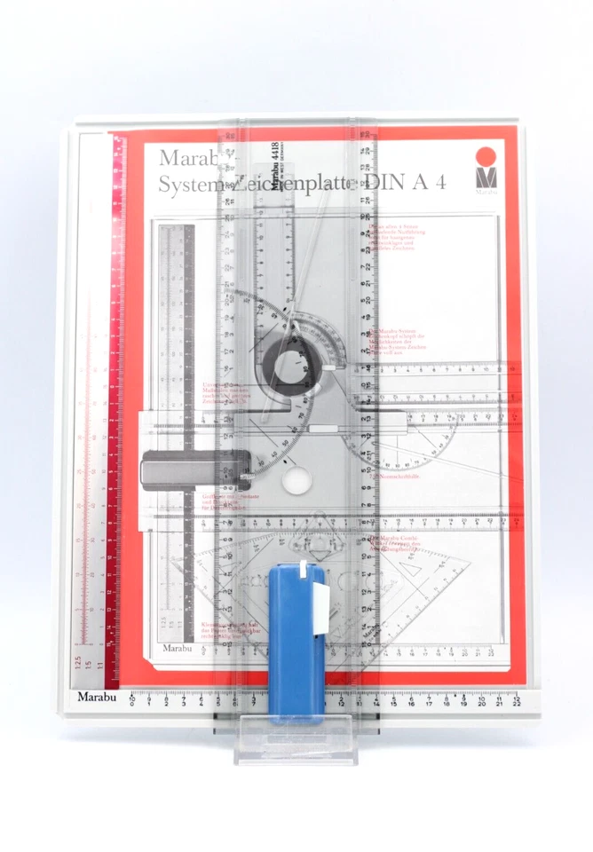 Marabu System Zeichenplatte DIN A4 Nr. 4282 System-Zeichenschiene in OVP TOP - Bild 4 von 4