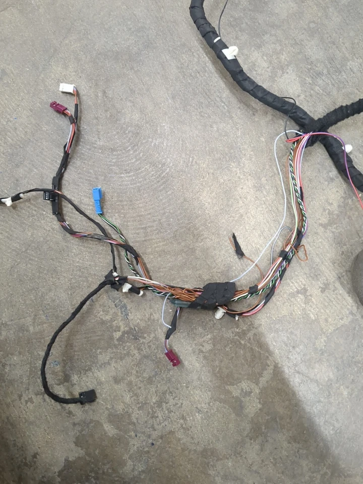 TELAR CABLEADO PUERTA TRASERA DERECHA BMW SERIE 5 G30 G31 ♻️ 11107810 FRANQUEO GRATIS REINO UNIDO Foto 3 de 4